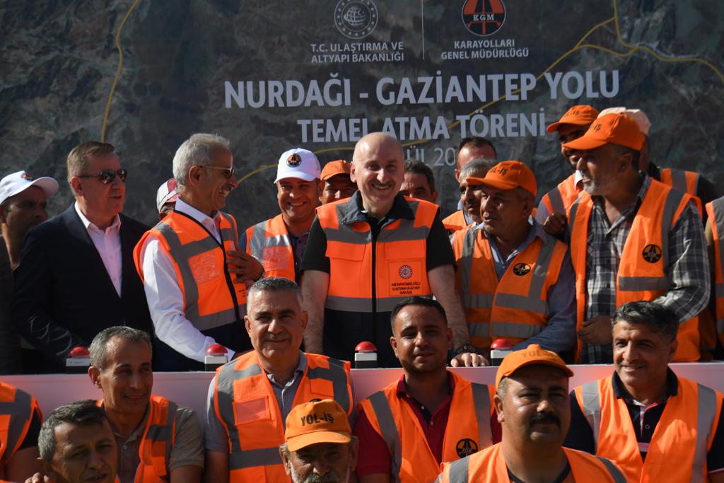 Nurdağı-Gaziantep arasında seyahat süresi 30 dakikaya düşecek